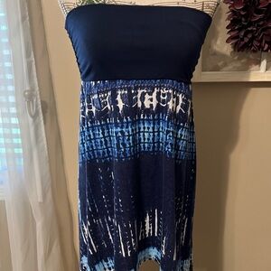 VANITY strapless top, EUC, medium